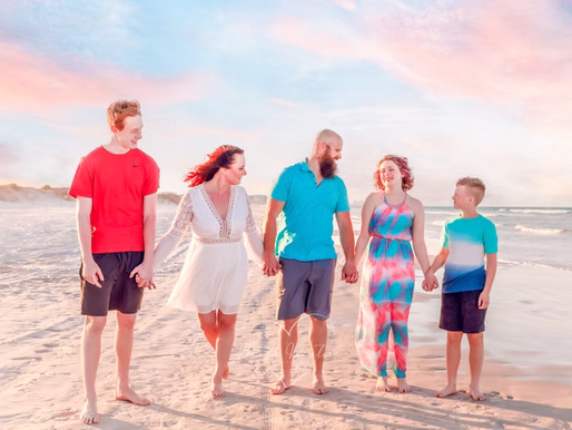Beach Portrait Photography with the best Family Beach Photographer in Daytona Beach