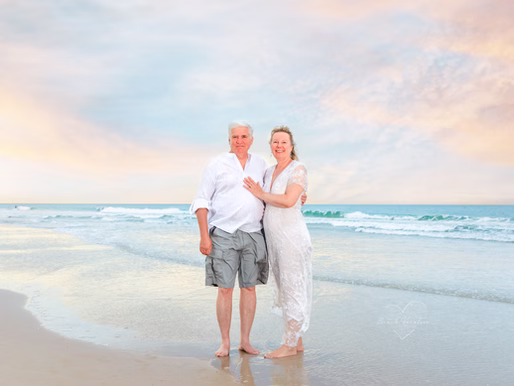 Couples Beach Session by Family Beach Vacation Photography